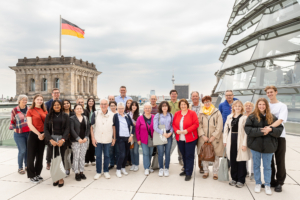 25 politisch interessierte Bürgerinnen und Bürger zu Gast in Berlin