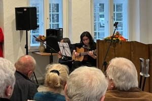 Ehrung von Pfarrer i.R. Dieter Claßen beim Neujahrsempfang in Altena