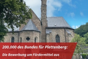 Pressemitteilung: Denkmalschutz-Sonderprogramm: Förderung der Evangelischen Christuskirche in Plettenberg