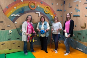 Zu Besuch bei der Regenbogen-Kinderbetreuung KJU e.V.