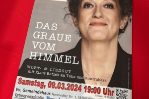 Kartenverlosung zum Weltfrauentag: „Das Graue vom Himmel“ mit Birgit Süss