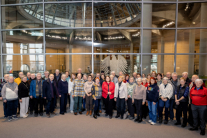 Demokratie zum Anfassen: Besuchergruppe aus dem Märkischen Kreis reiste auf Einladung unserer Bundestagsabgeordneten Bettina Lugk nach Berlin